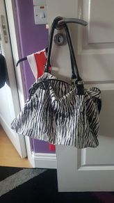 Zebra travel bag