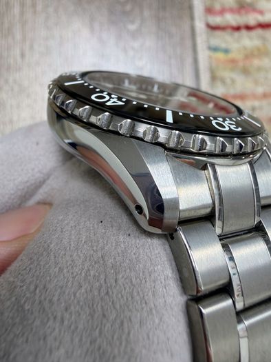 Grand Seiko SGBA463 dive watch. Titanium, Spring Drive, Full Set