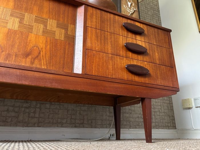 Vintage Retro Mid Century Teak Sideboard