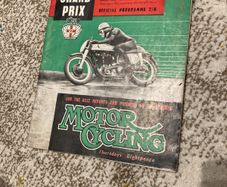 Motor Cycle Race Programmes