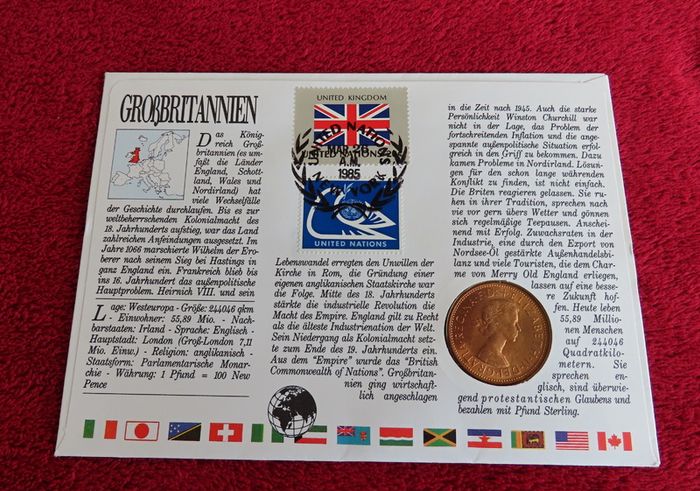 Collectors lot Vintage UK coins sets & coin stamp covers