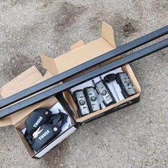 Thule roof bars with Land Rover Discovery 3/4 anchor points
