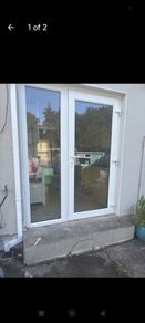 Door. Exterior & window side panel