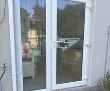 Door. Exterior & window side panel