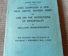 1930s-1940s Lycidas. John Milton. William Wordsworth. Dept. Of Education. Ireland. Vintage.