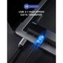 USB 3.1 Type-C to USB-C 4K Ultra HD Cable for Samsung S9 S8 Note 9 8 PD 60W Quick Charge 4.0 USB-C Fast Charger Cable for MacBook Pro Image 7