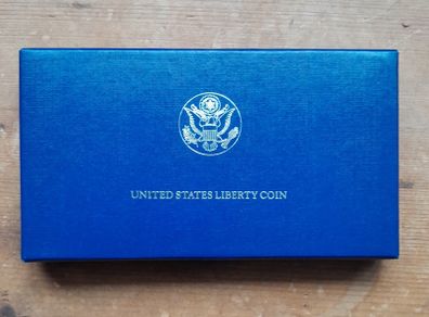 Boxed United States Liberty Coin - 1986