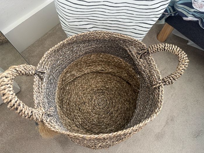 Woven Laundry Basket