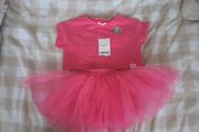 NEW pink top and tutu set from next