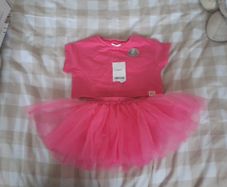 NEW pink top and tutu set from next