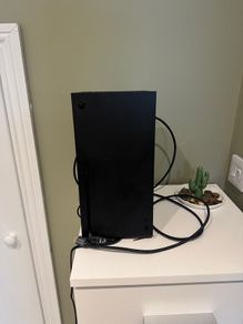 xbox series x with 2 controllers