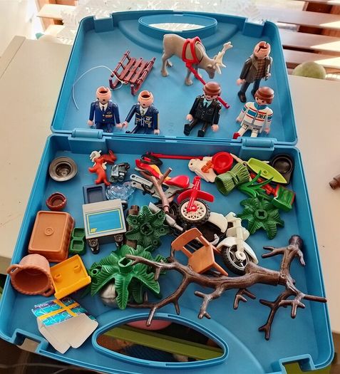 Playmobil Carry Case Bundle - Figures, Animals, Vehicles & Scenery