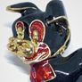 Vintage happy puppy brooch Image 6