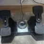 Flight Simulator Cockpit Setup Yoke, Rudder Pedals, Dual Screens & Custom Switch Panel Image 3