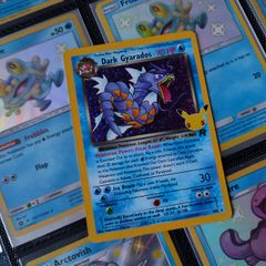 Dark Gyarados ! Holo Rare ! 25th Anniversary Issue ! from Celebrations Set ! 2021 ! Pokemon Card !