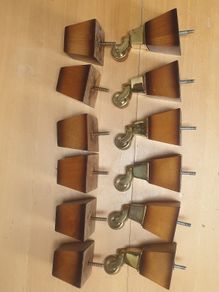Solid Brass Casters