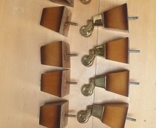 Solid Brass Casters
