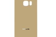 Back Cover Replacement for Samsung Galaxy S6 Gold- #181123