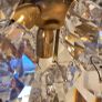 1960 Germany Palwa Sputnik Chandelier Swarovski Crystal & Gilt Brass Image 3
