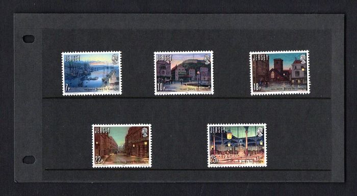 1981 Jersey The 150th Anniversary of Jersey by Gaslight Stamps Presentation Pack