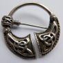 Vintage 925 Sterling Silver Celtic design  brooch Image 3