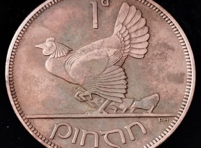 Ireland - 1935 - Penny - Hen - KM.3 - [80]
