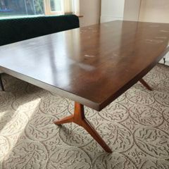Large Walnut Dining table