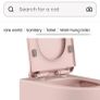 matt pink toilet Image 5
