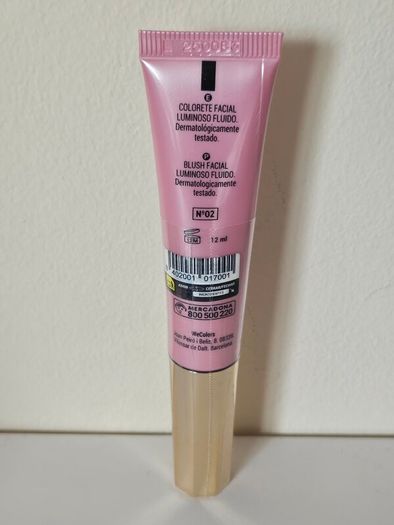 Fluid luminous face blush New