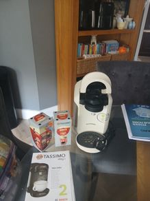 Tassimo vivy 2 brand cream coffee maker