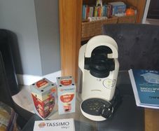 Tassimo vivy 2 brand cream coffee maker
