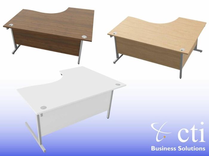 1600mm New Radial Office Desks - Order Now!