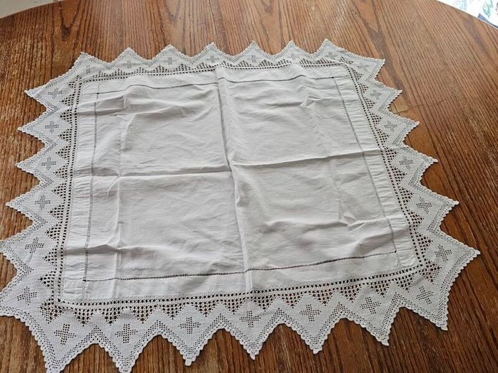 Small Linen Tablecloth