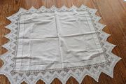 Small Linen Tablecloth
