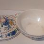 Fabulous Vintage Masons Ironstone Lidded Two Handled Round Shaped Tureen or Vegetable Dish in the Regency Pattern - Unusual Shaped Piece, Circa 1940 Image 7