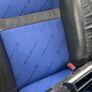 seat ibiza seats 6k2 blue half leather rare seats Image 4