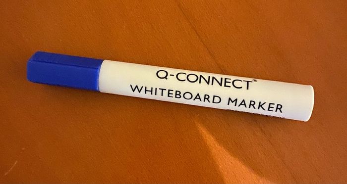 Blue whiteBoard marker