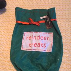 Reindeer treat sack