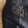 Black Ankle Shoes  Size 6 Image 2