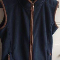 Hazy Blue Sofia Bodywarmer Gilet Fleece Waistcoat