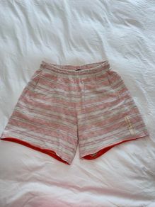 Scotch & Soda Mens Striped Sweat Shorts - size medium