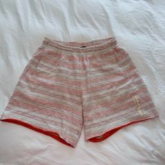Scotch & Soda Mens Striped Sweat Shorts - size medium