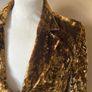 Vintage Cacherel Gold Velvet Jacket Size Uk10 Image 4