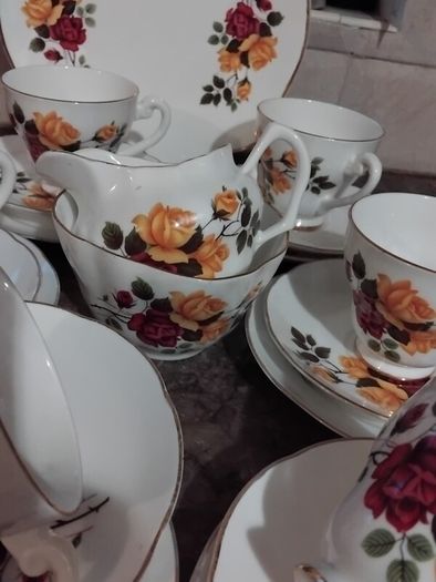 21piece vintage tea set by ROYAL STUART