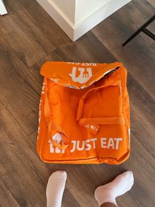 Insulated Just Eat Delivery Bag