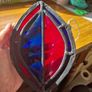 Stained Glass Vintage Suncatcher Art Image 6