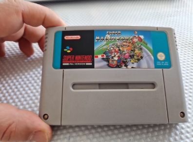 Super Mario Kart Snes Super Nintendo Arcade Retro Games Original