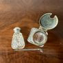 Vintage Cut Glass Perfume & Dressing Table Set Image 8