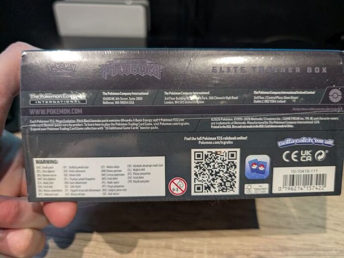 Pokemon Pitch Black ETB