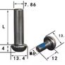 HLT-600 coil shock + spare pivot bolts Image 4